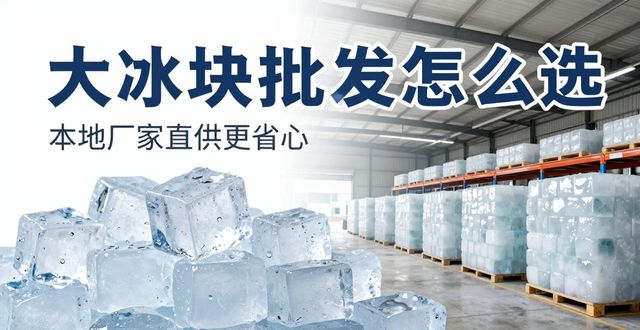 大冰块批发怎么选？灞桥本地厂家直供更省心